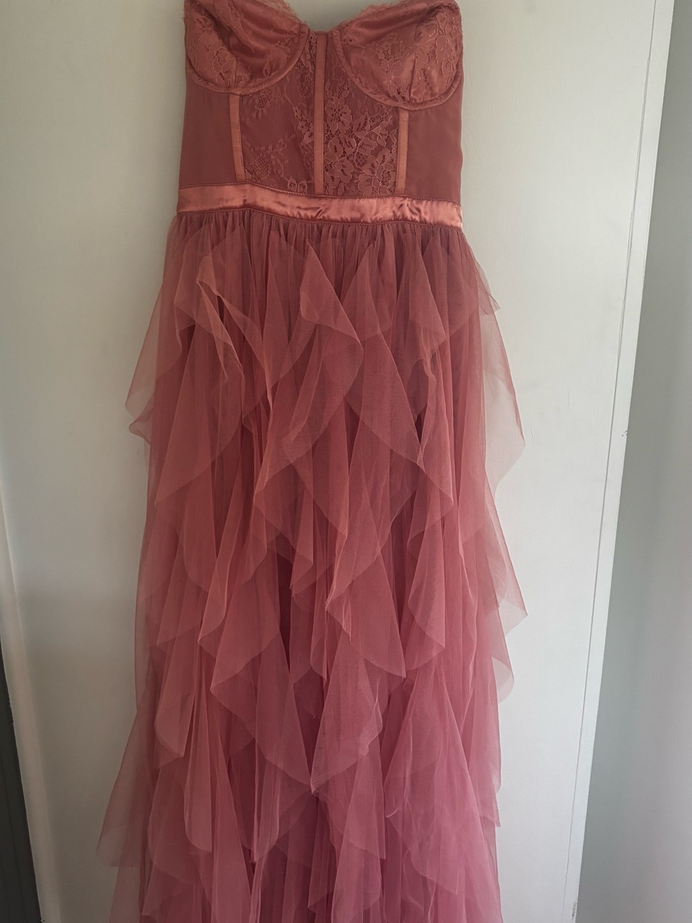 VICI Collection Sidonne Tulle Maxi Dress